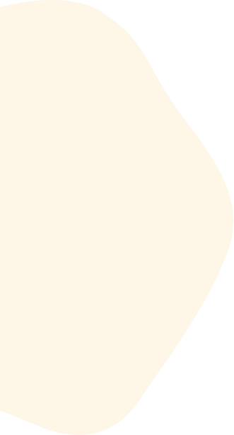 An irregular beige shape against a white background.