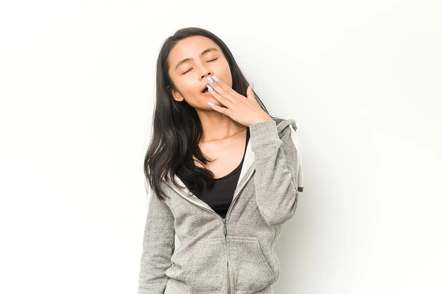 Young woman undergoing orthodontic treatment to address mouth breathing issues in Kingwood TX at Paige orthodontics