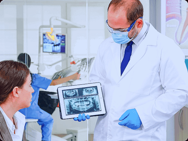 Orthodontist offering expert advice about jaw surgery At Paige Orthodontics in Kingwood, TX